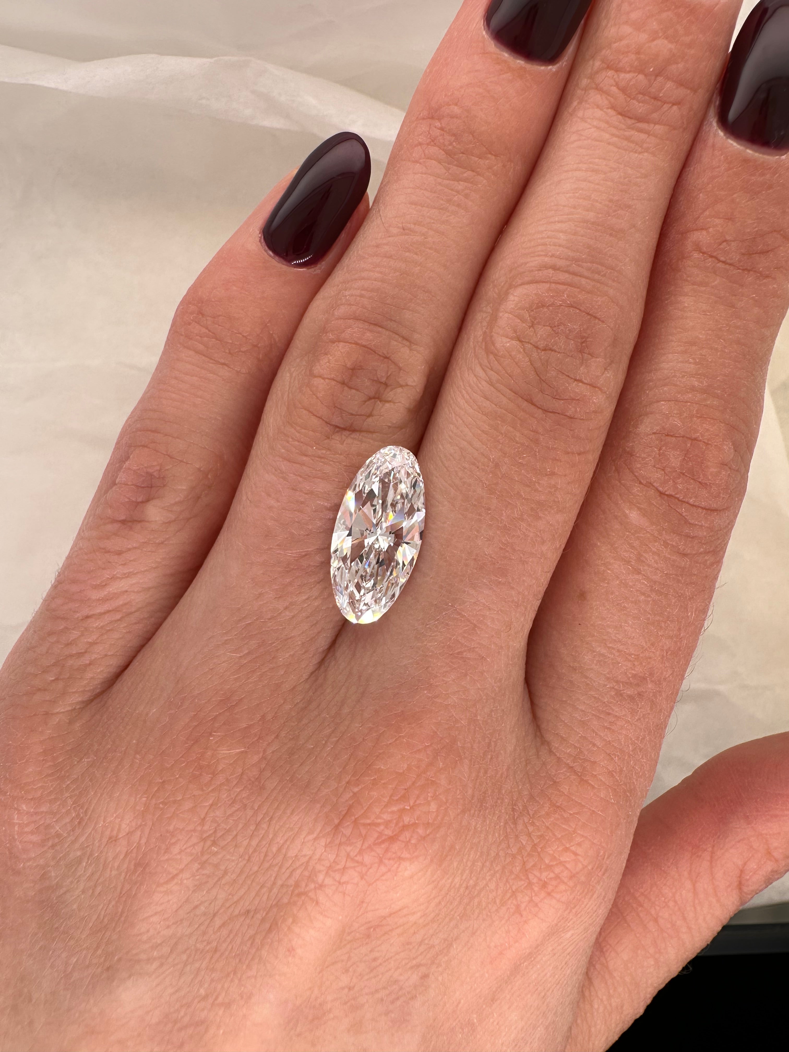 4.04 CARAT MOVAL LAB DIAMOND