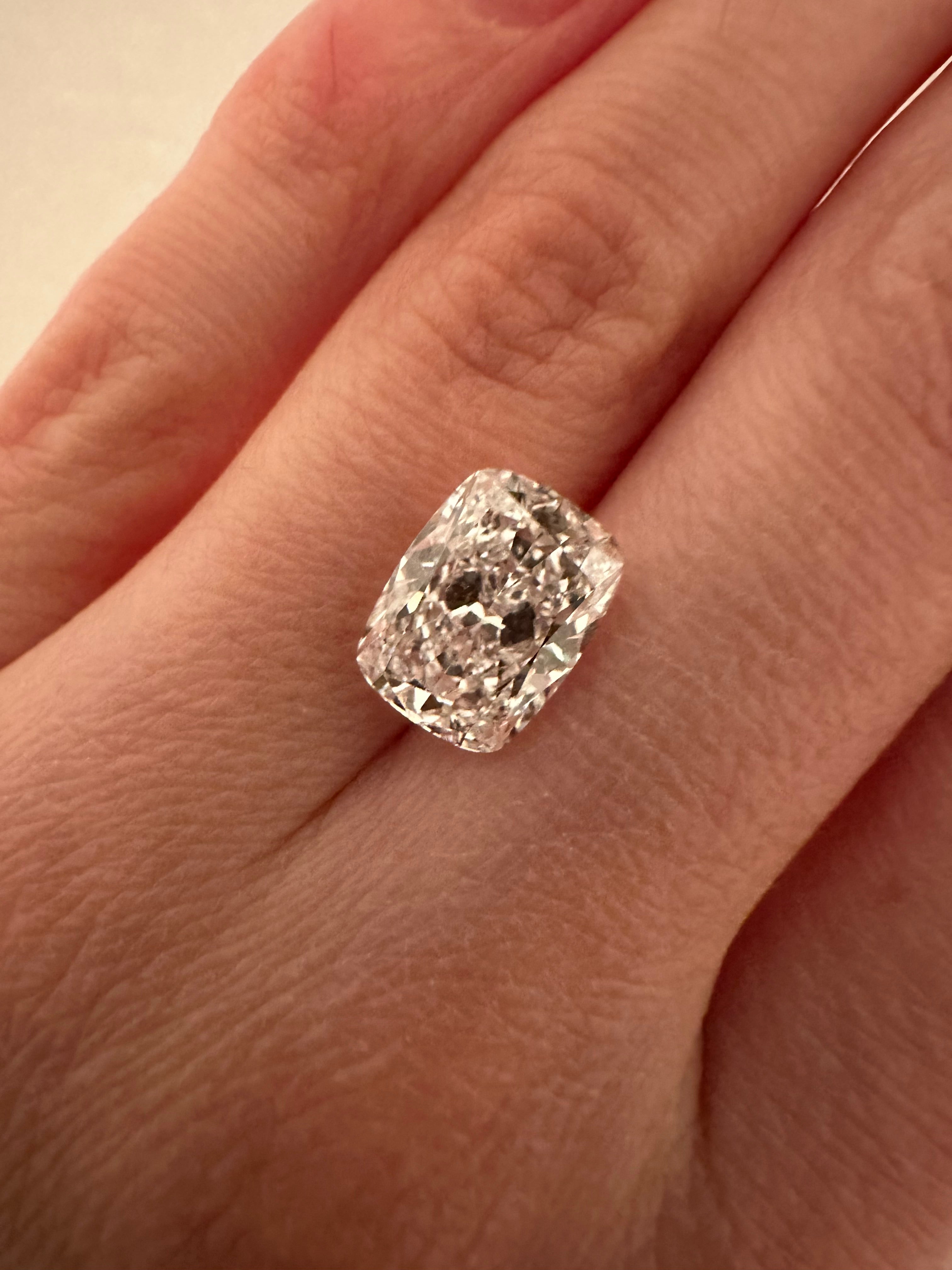 3.61 ELONGATED CUSHION LAB DIAMOND