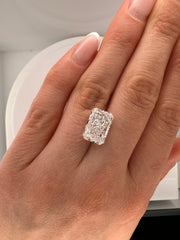 5.00 CARAT RADIANT LAB DIAMOND
