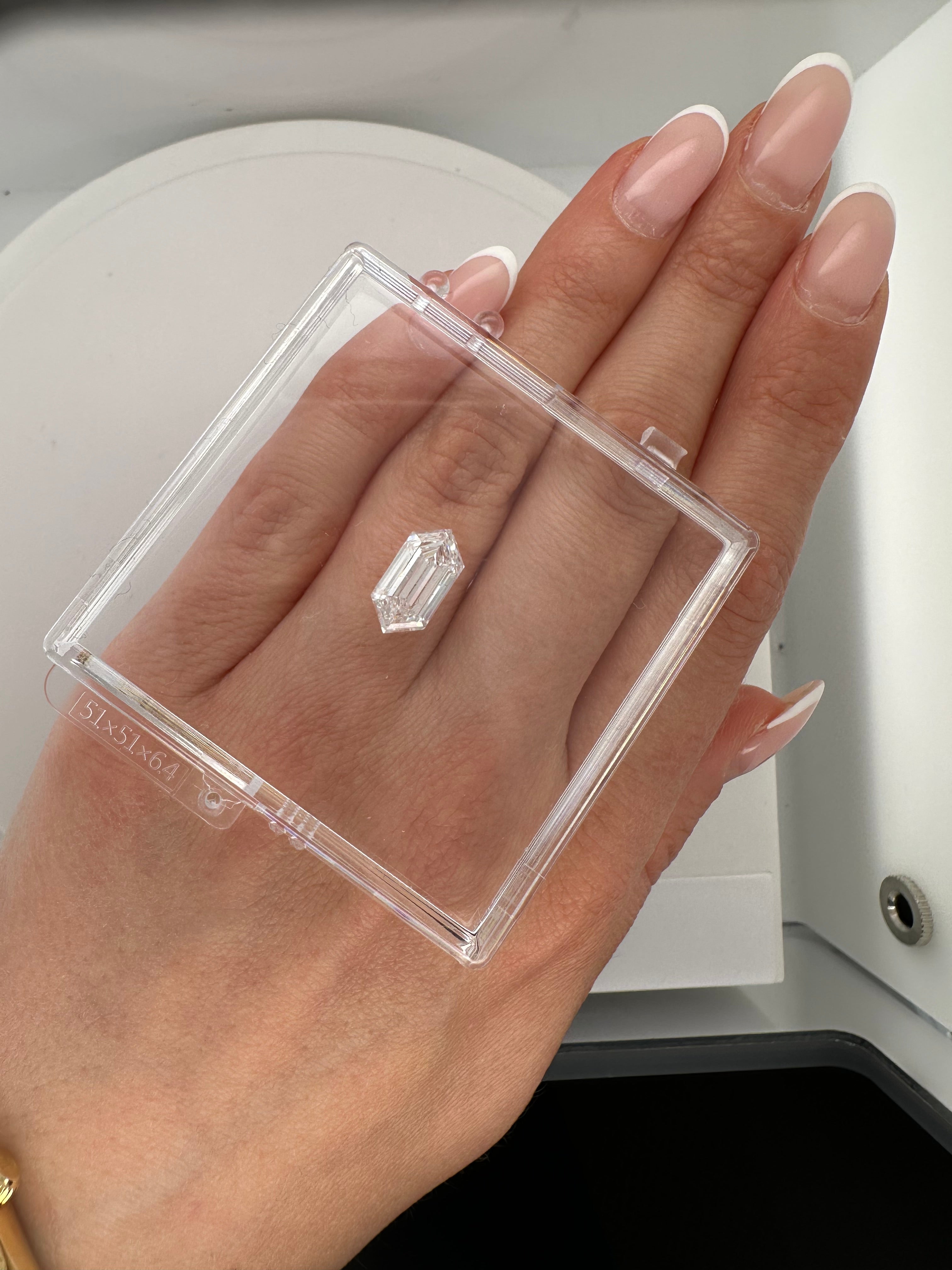 3.05 CARAT HEXAGON LAB DIAMOND