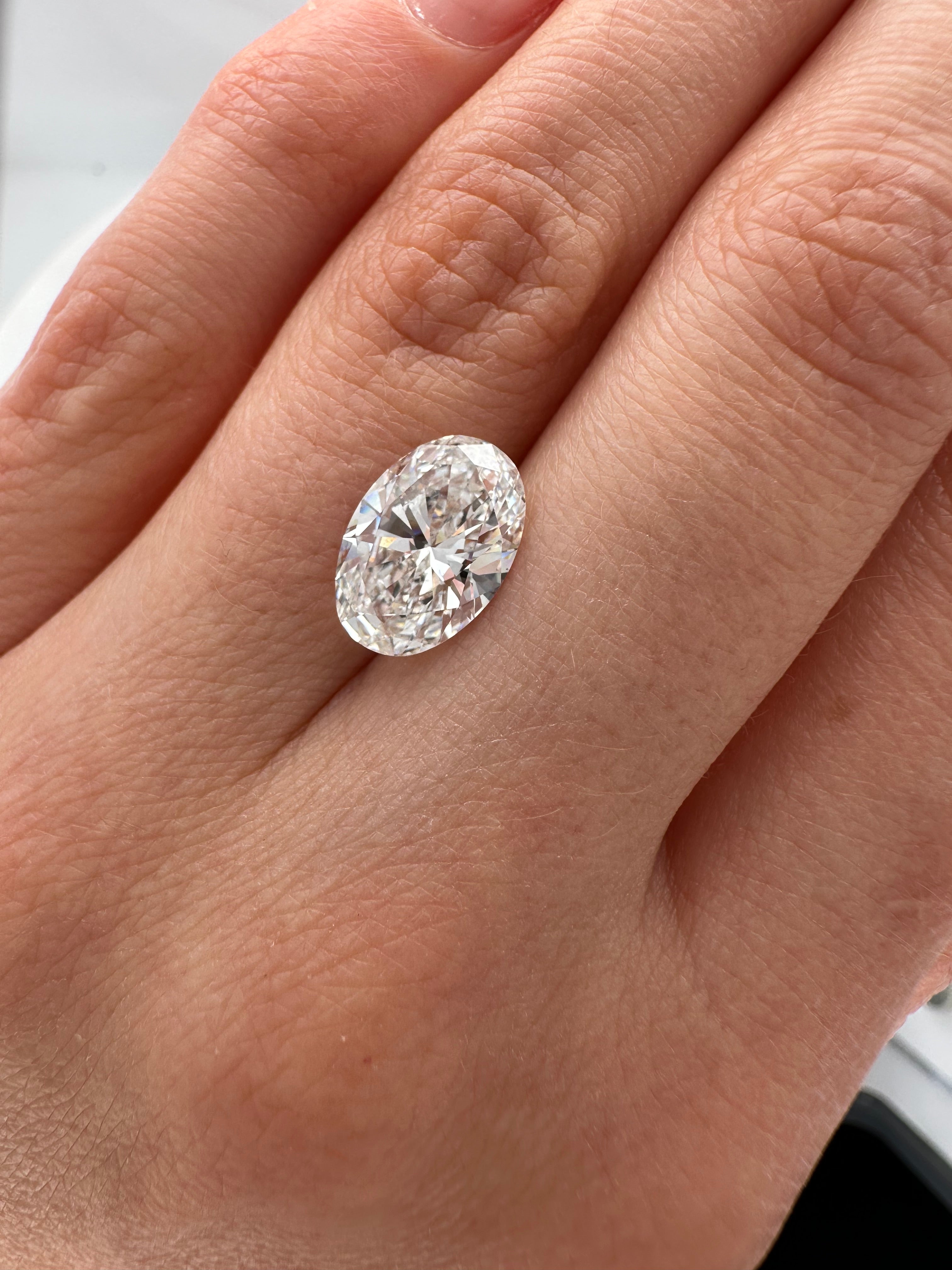 2.79 CARAT OVAL LAB DIAMOND