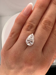 4.09 CARAT PEAR LAB DIAMOND