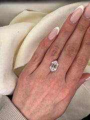 3.54 CARAT ELONGATED HEXAGON LAB DIAMOND