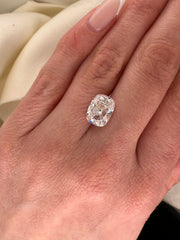 3.01 CARAT ANTIQUE CUSHION LAB DIAMOND