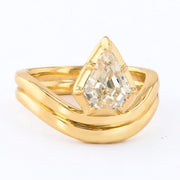 1.40 KITE SHAPED DIAMOND RING