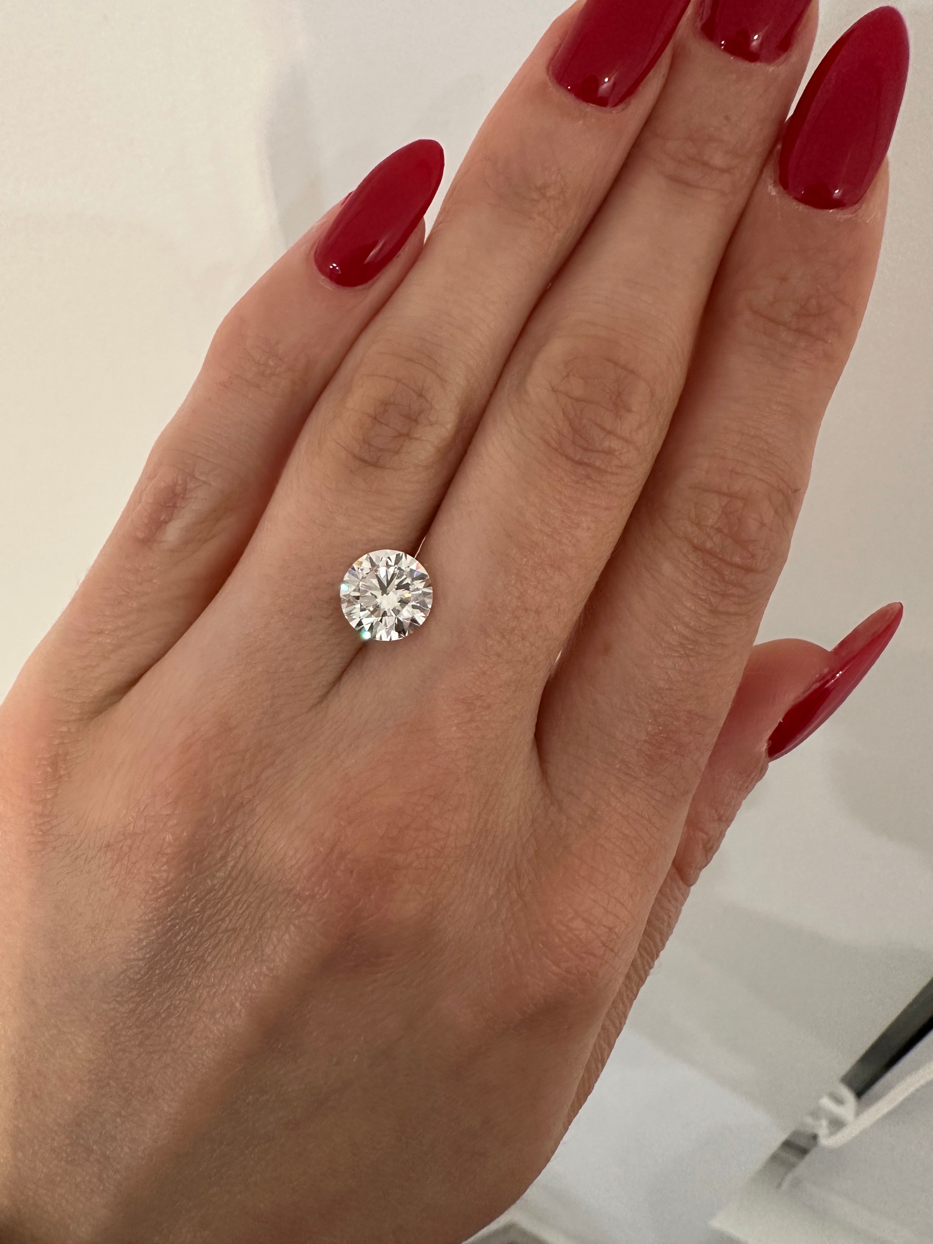 2.10 CARAT ROUND LAB DIAMOND