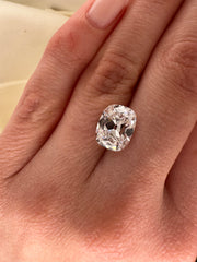 4.00 CARAT ANTIQUE ELONGATED CUSHION