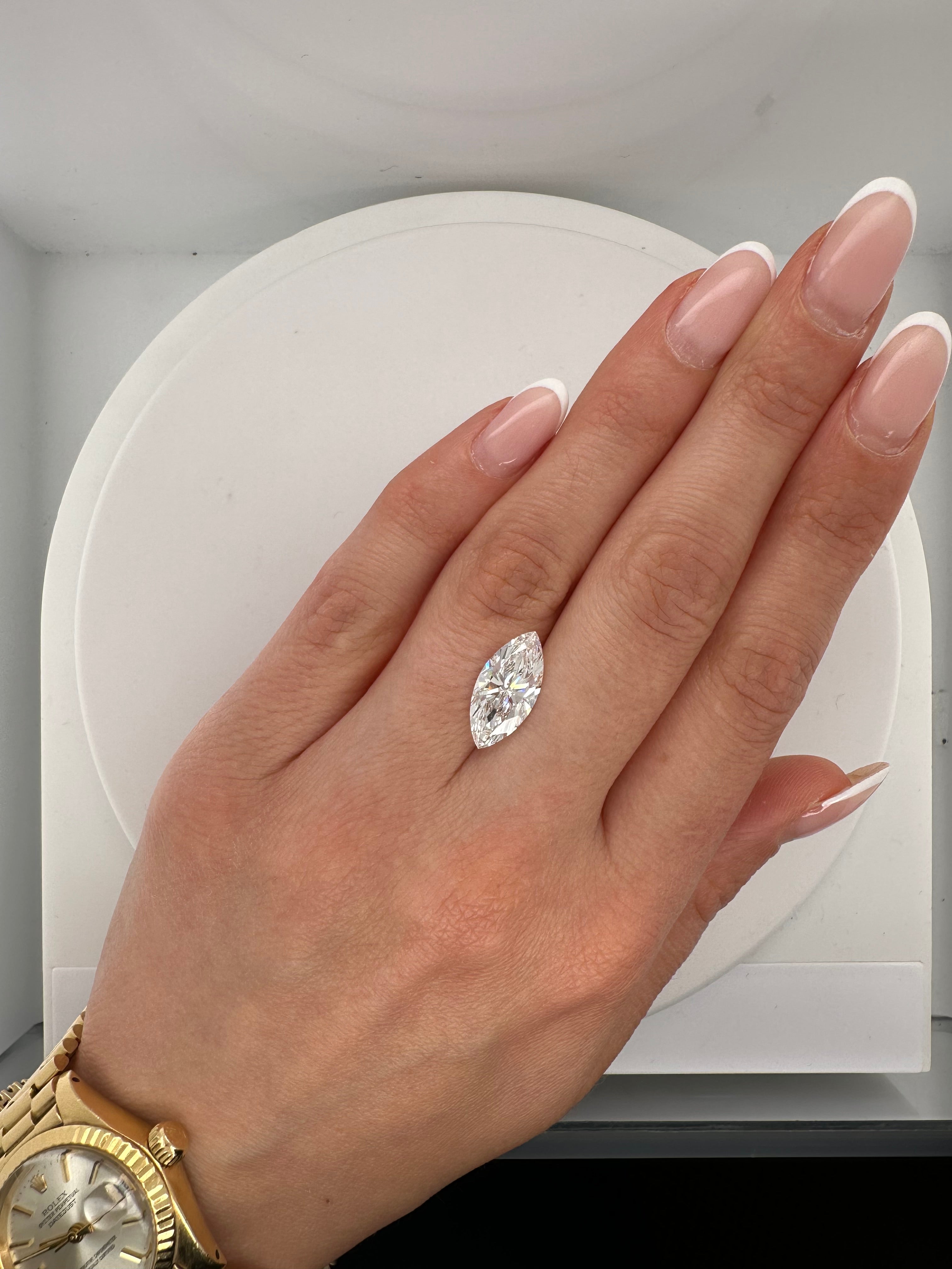 3.04 MARQUISE LAB DIAMOND