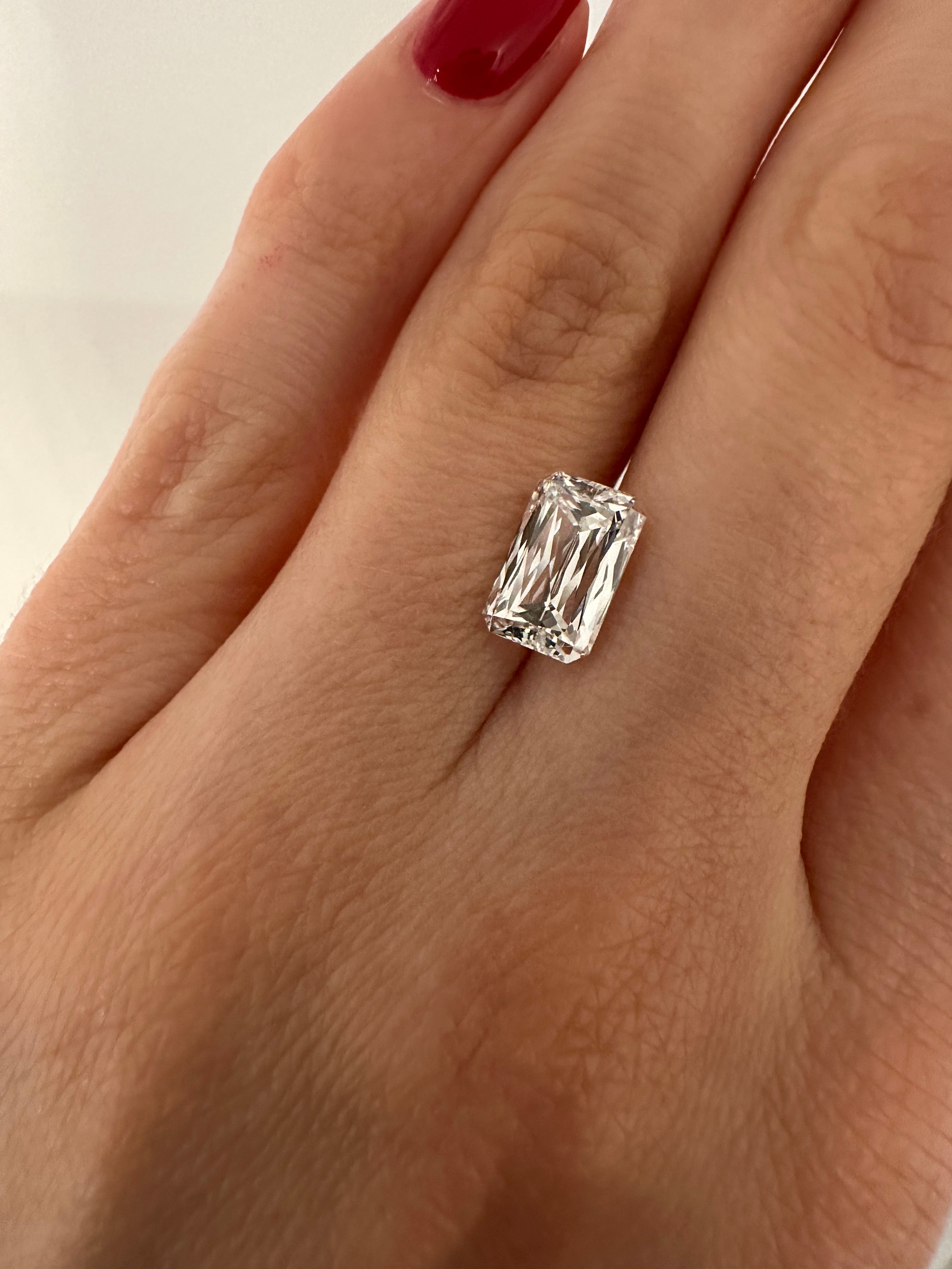 2.05 CARAT SCISSOR CUT LAB DIAMOND