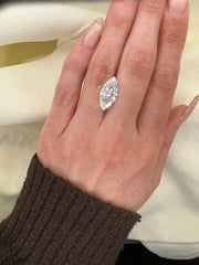 3.75 CARAT MARQUISE LAB GROWN DIAMOND