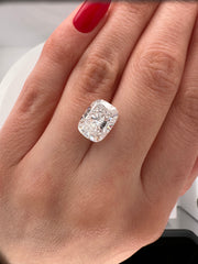 5.12 CARAT LAB DIAMOND LONG CUSHION