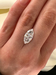 3.02 CARAT MARQUISE LAB GROWN DIAMOND