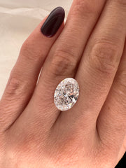 5.10 OVAL LAB DIAMOND