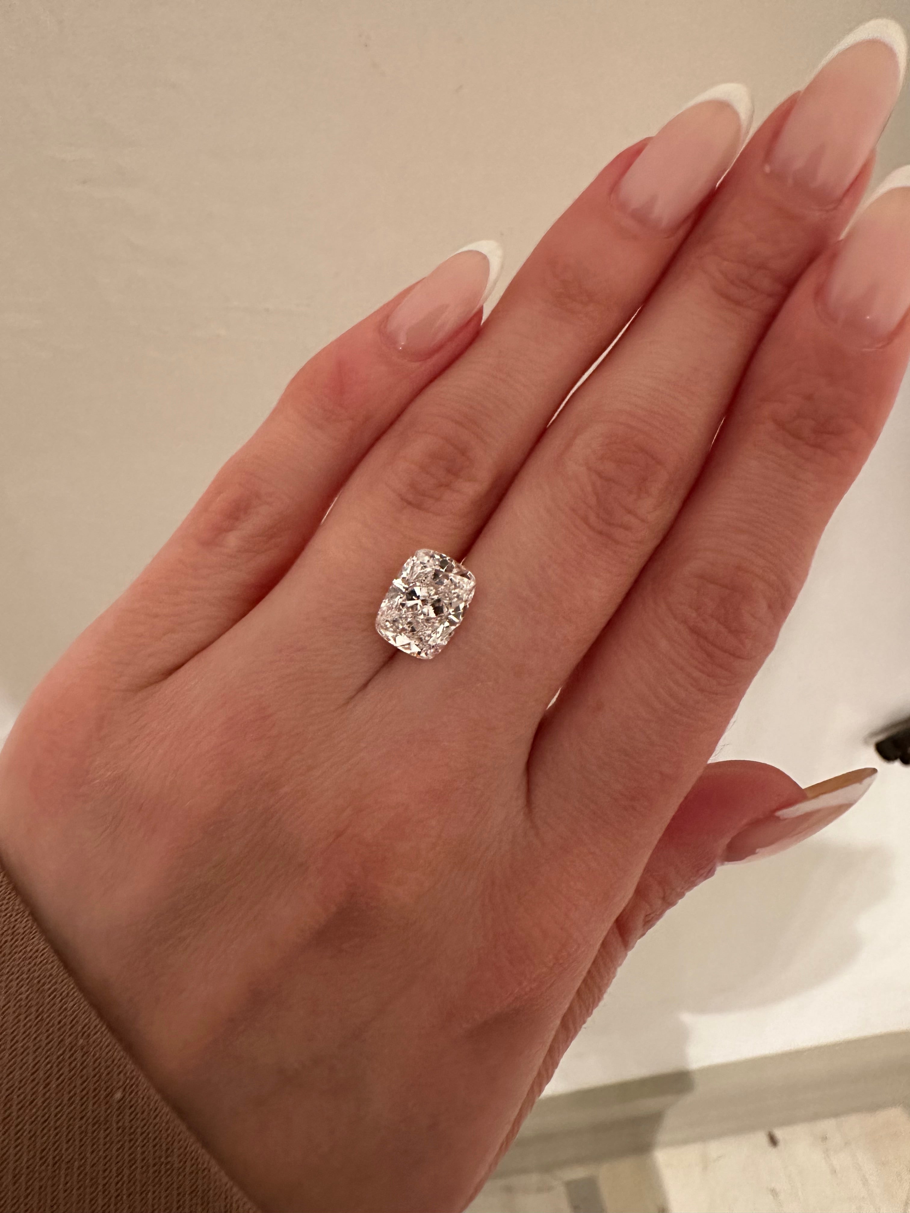 3.61 ELONGATED CUSHION LAB DIAMOND