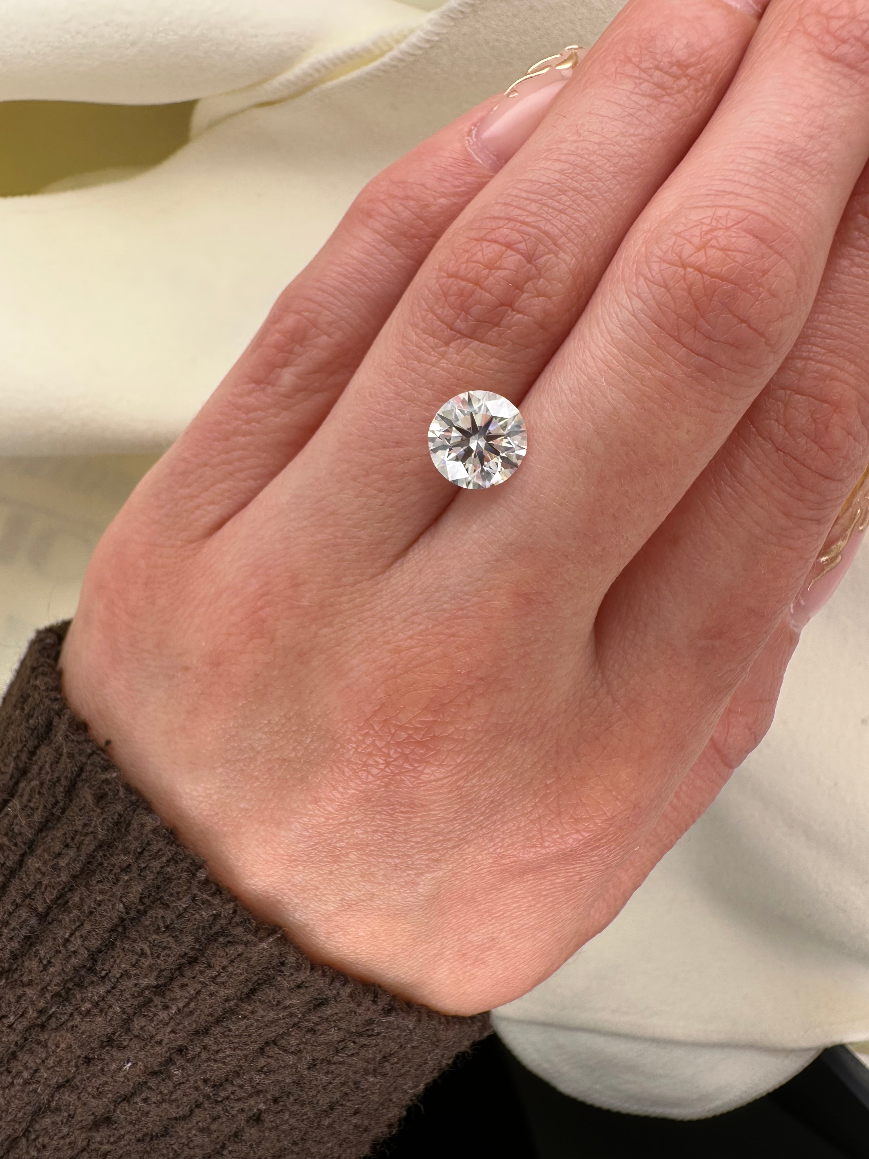 2.30 CARAT ROUND LAB GROWN DIAMOND