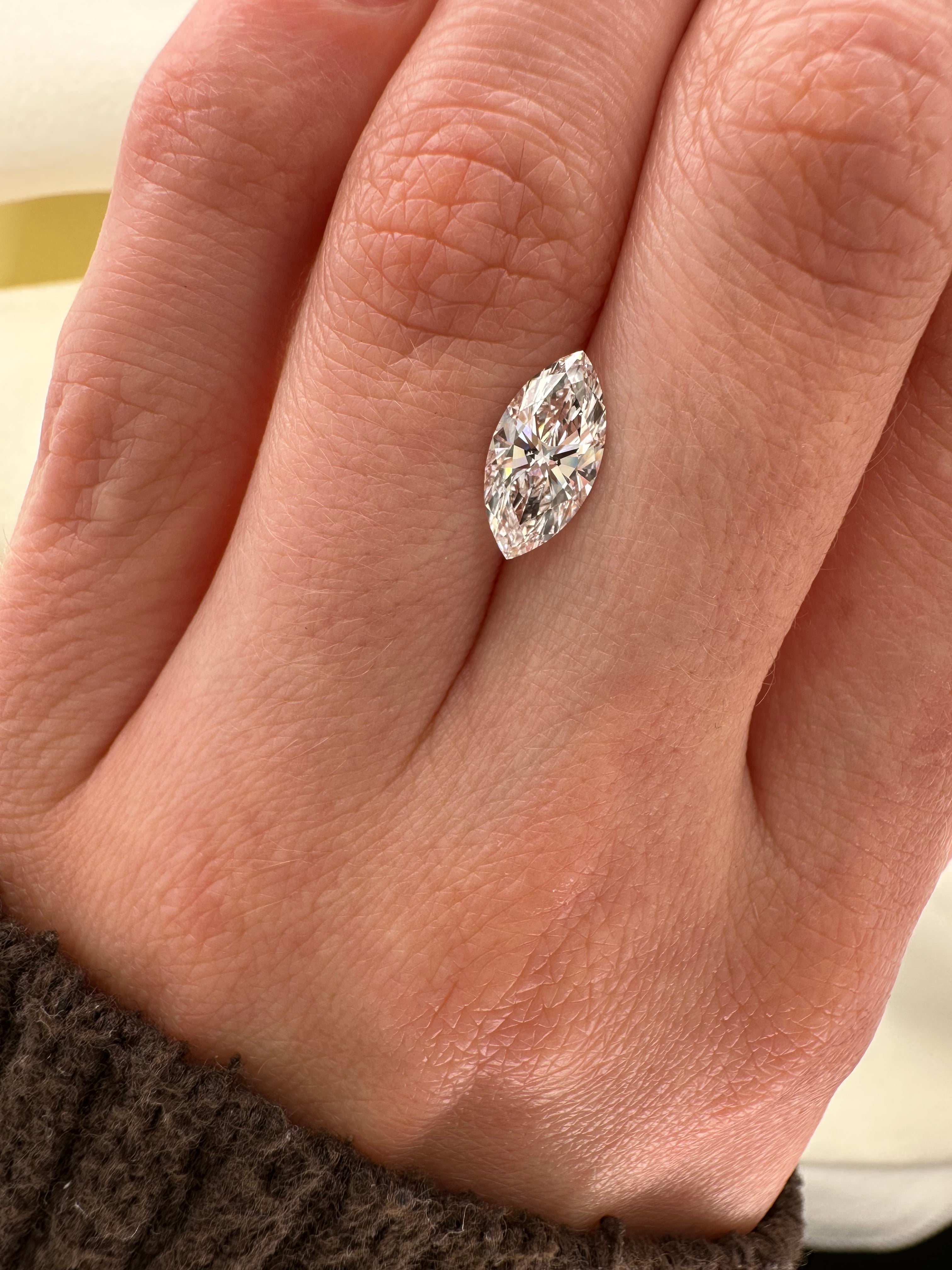 1.20 CARAT MARQUISE LAB GROWN DIAMOND