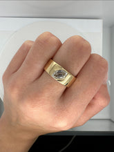 Load image into Gallery viewer, 1.11 ELONGATED HEXAGON DIAMOND CIGAR BAND