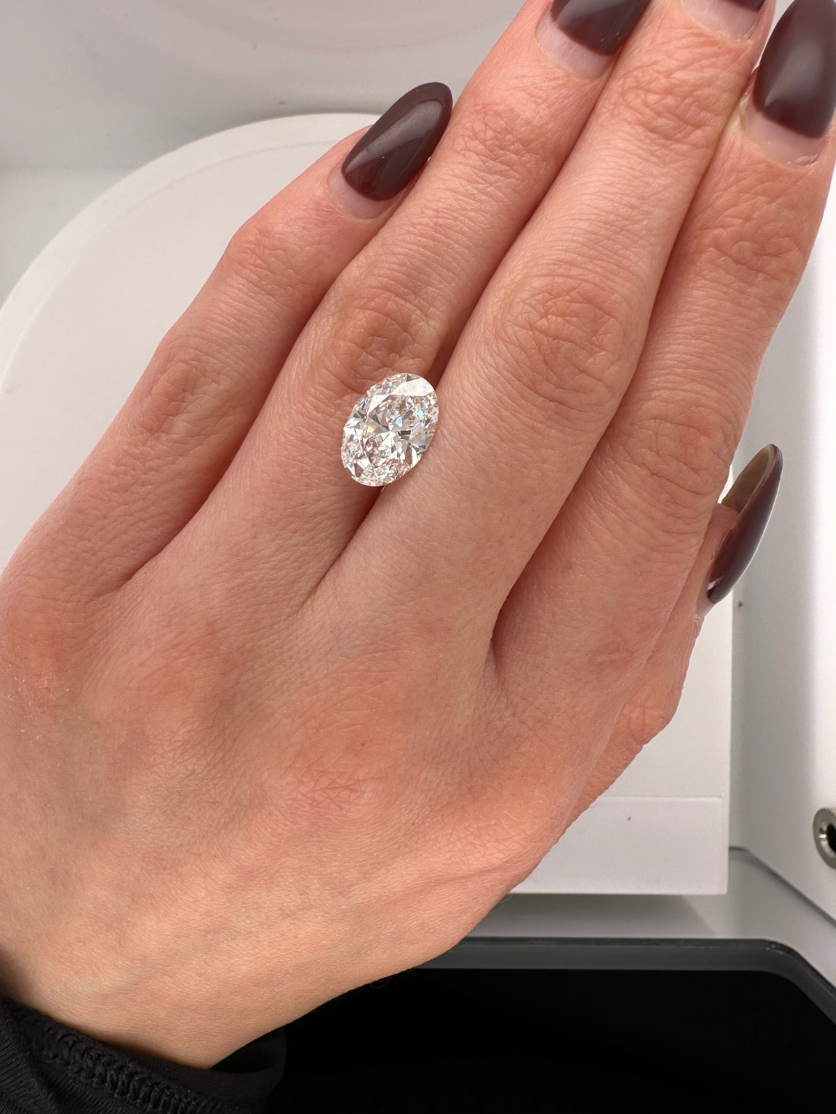 3.04 CARAT OVAL LAB DIAMOND