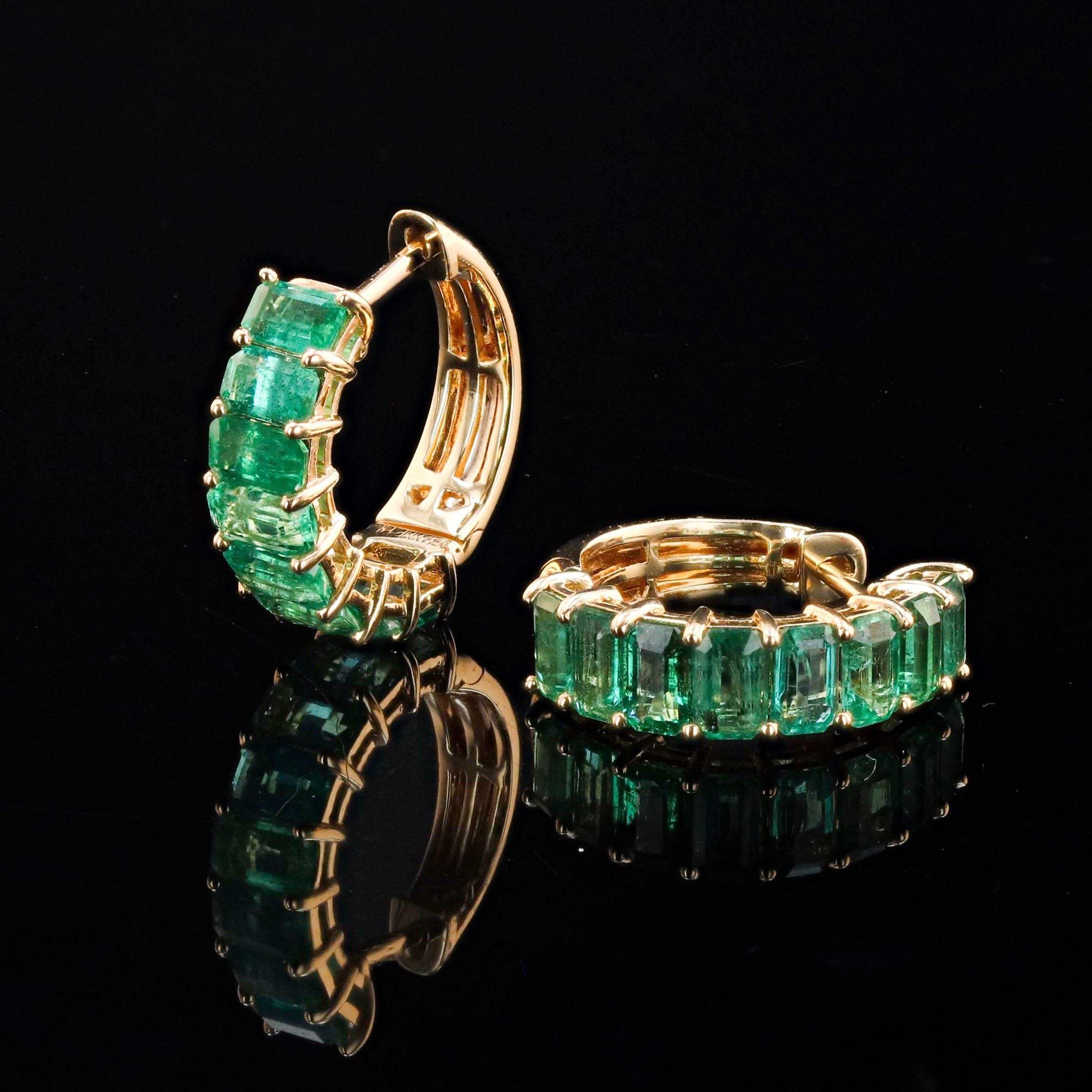 EMERALD HOOPS