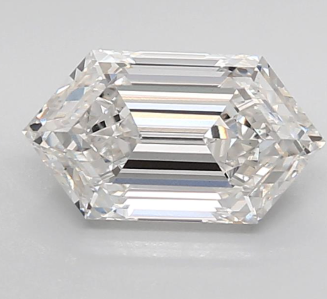 3.10 CARAT HEXAGON LAB DIAMOND