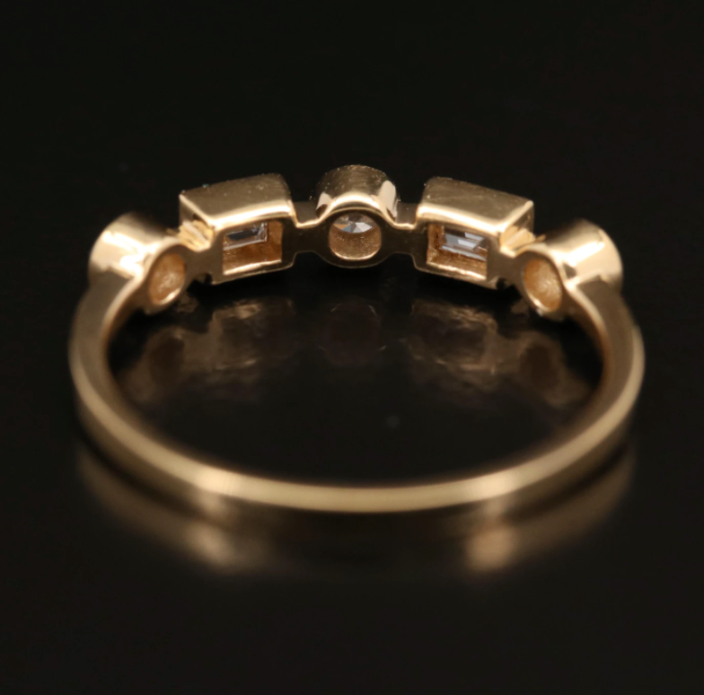 GEOMETRIC DIAMOND BAND