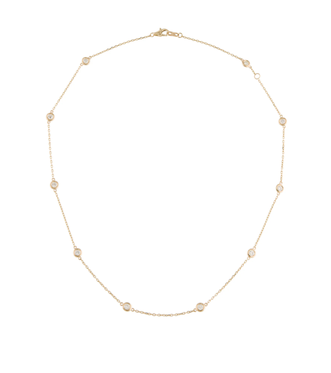 DIAMONDS BY THE YARD NECKLACE