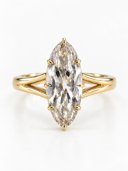 2.11 CARAT LAB CHAMPAGNE SPLIT ANTIQUE MOVAL
