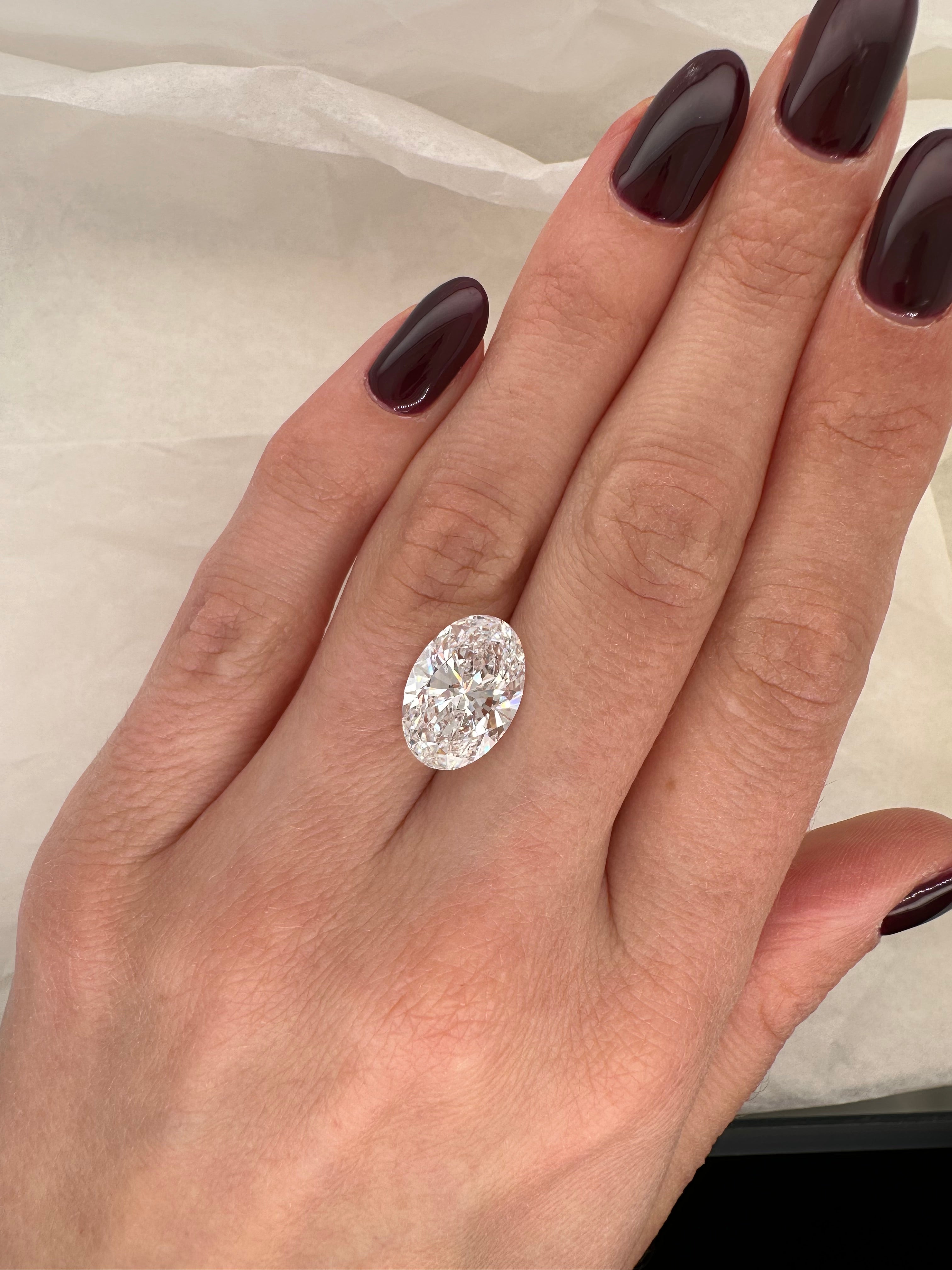 5.10 OVAL LAB DIAMOND