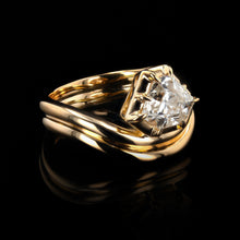 Load image into Gallery viewer, 1.55 CARAT KITE SHAPE DIAMOND RING