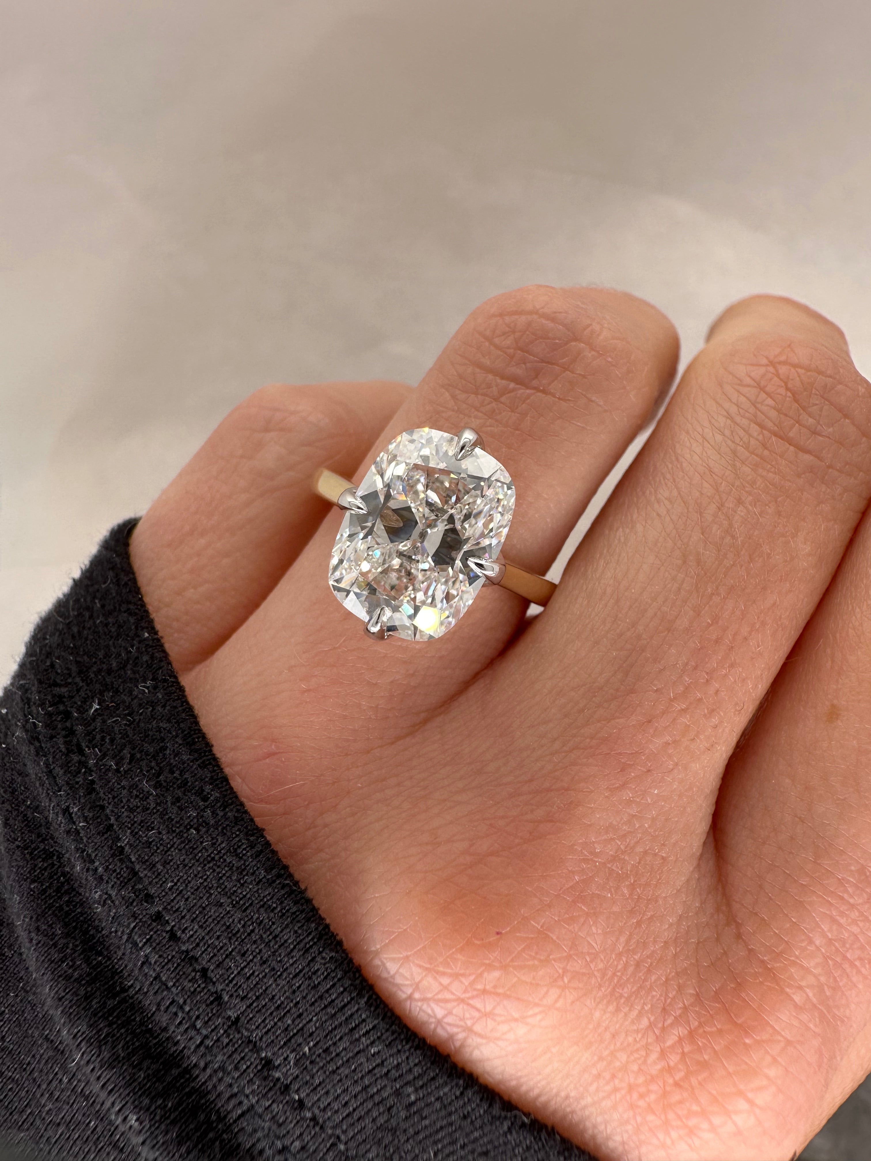 4.74 CARAT LAB DIAMOND BLOOM SOLITAIRE