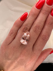 14.63 CARAT MORGANITE