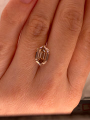 2.53 CARAT CHAMPAGNE HEXAGON LAB DIAMOND