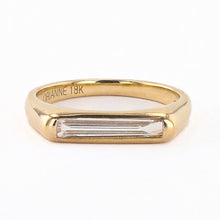 Load image into Gallery viewer, ELONGATED BAGUETTE DIAMOND RING