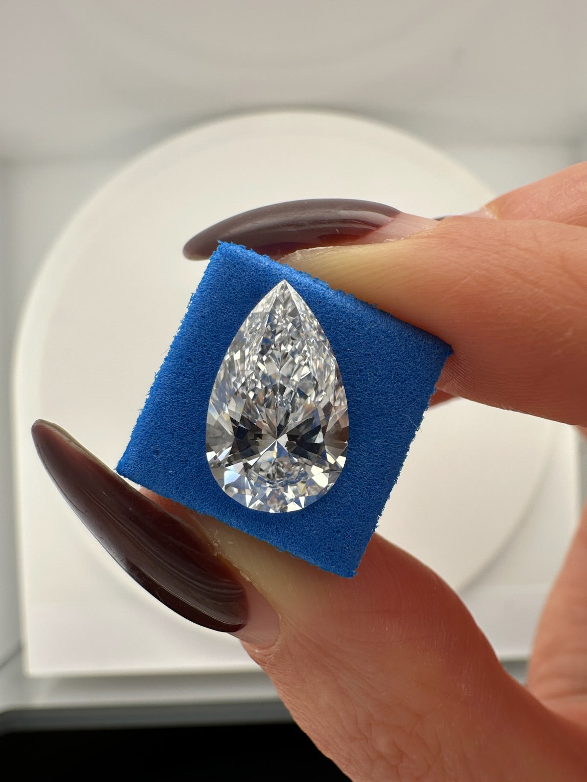 3.03 CARAT PEAR LAB GROWN DIAMOND