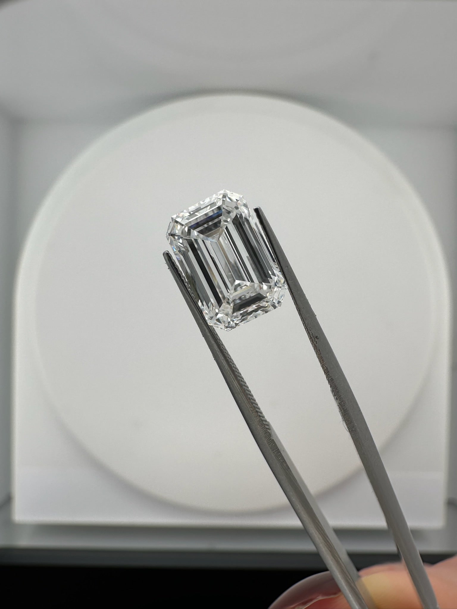 3.01 CARAT EMERALD LAB DIAMOND