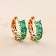 EMERALD HOOPS