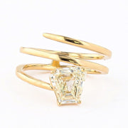 1.40 CARAT DIAMOND SWIRL RING