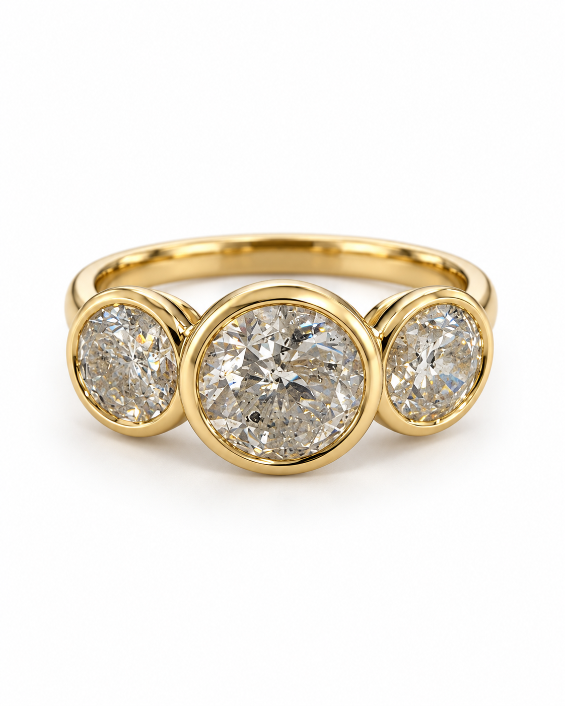 THE ROMY THREE STONE RING