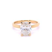 Load image into Gallery viewer, 2.00 CARAT OVAL ENGAGEMENT RING