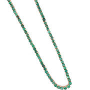 EMERALD TENNIS NECKLACE CHOKER