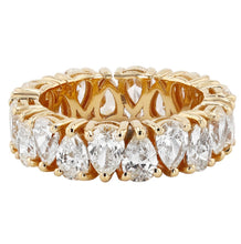 Load image into Gallery viewer, UP AND DOWN PEAR ETERNITY BAND
