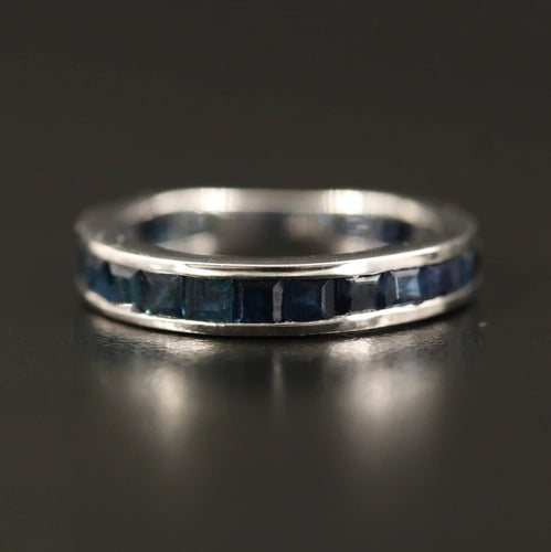 SAPPHIRE ETERNITY BAND