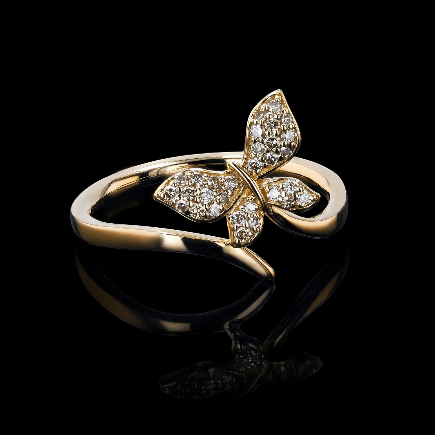 24K Pure Gold Ring : Euthalia Design – Prima Gold Official