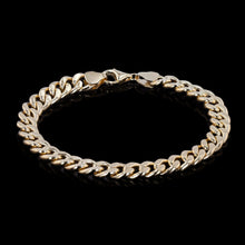 Load image into Gallery viewer, 14K CUBAN CHAIN BRACELET