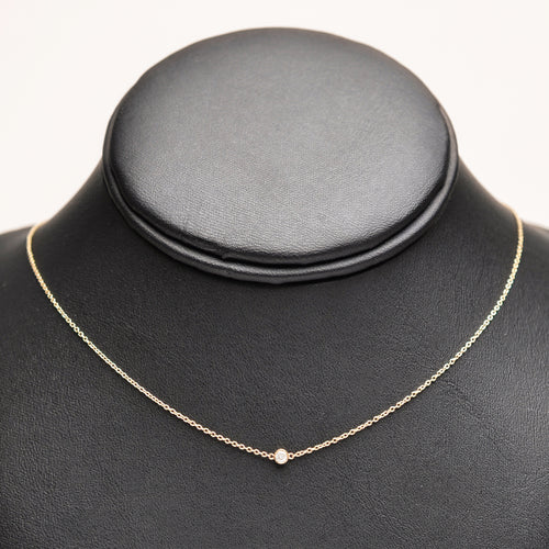 DIAMOND SOLITAIRE NECKLACE