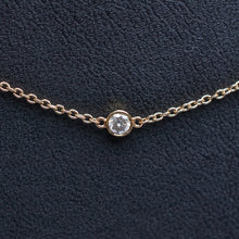 Load image into Gallery viewer, DIAMOND SOLITAIRE NECKLACE