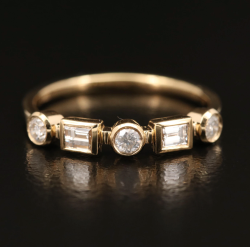 GEOMETRIC DIAMOND BAND