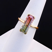 Load image into Gallery viewer, 4.94 CARAT WATERMELON TOURMALINE RING